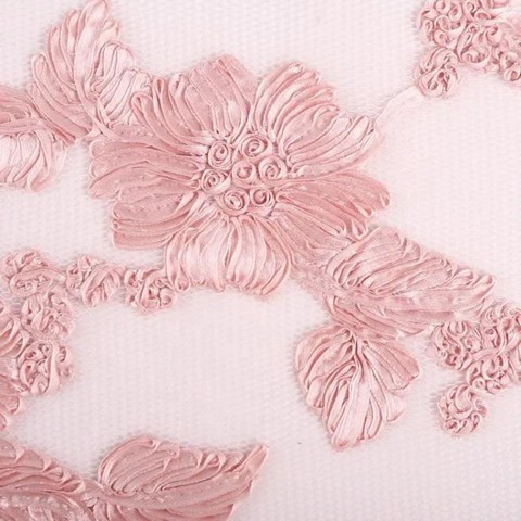 ribbion Embroidery Fabric